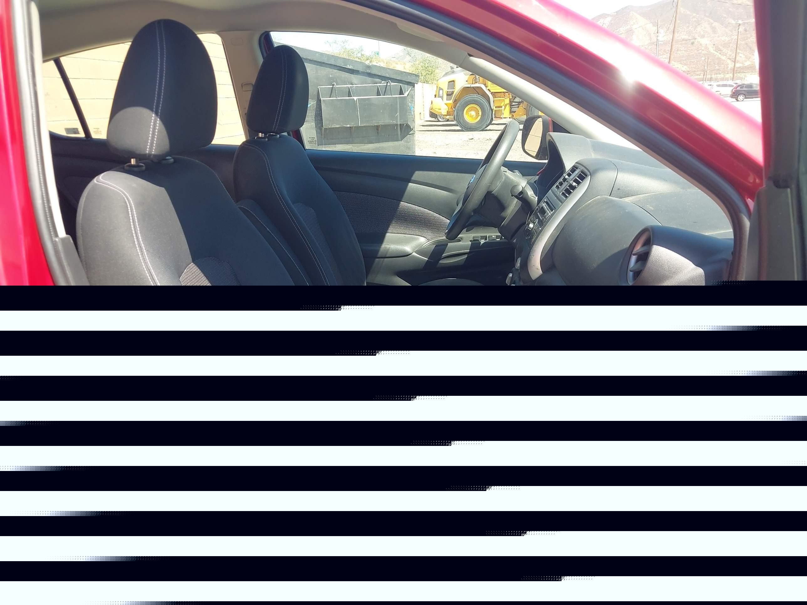 2014 Nissan Versa 1.6 Sv Red vin: 3N1CN7AP0EL831188