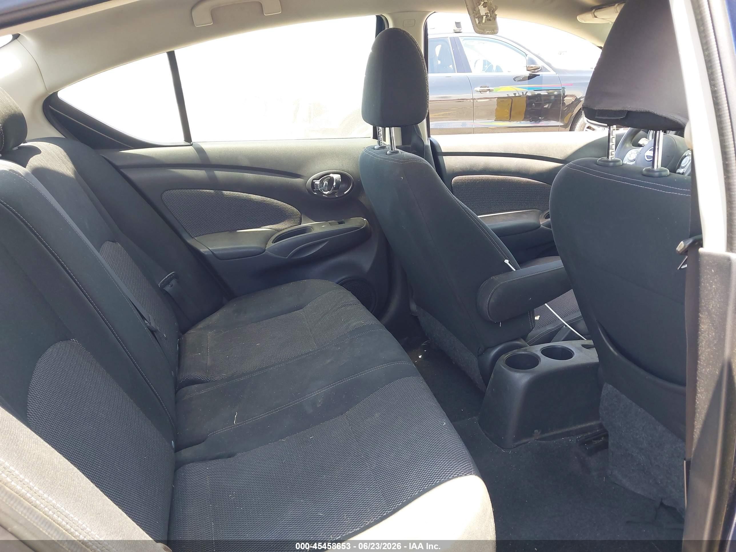 2014 Nissan Versa 1.6 Sv Синий vin: 3N1CN7AP0EL850792