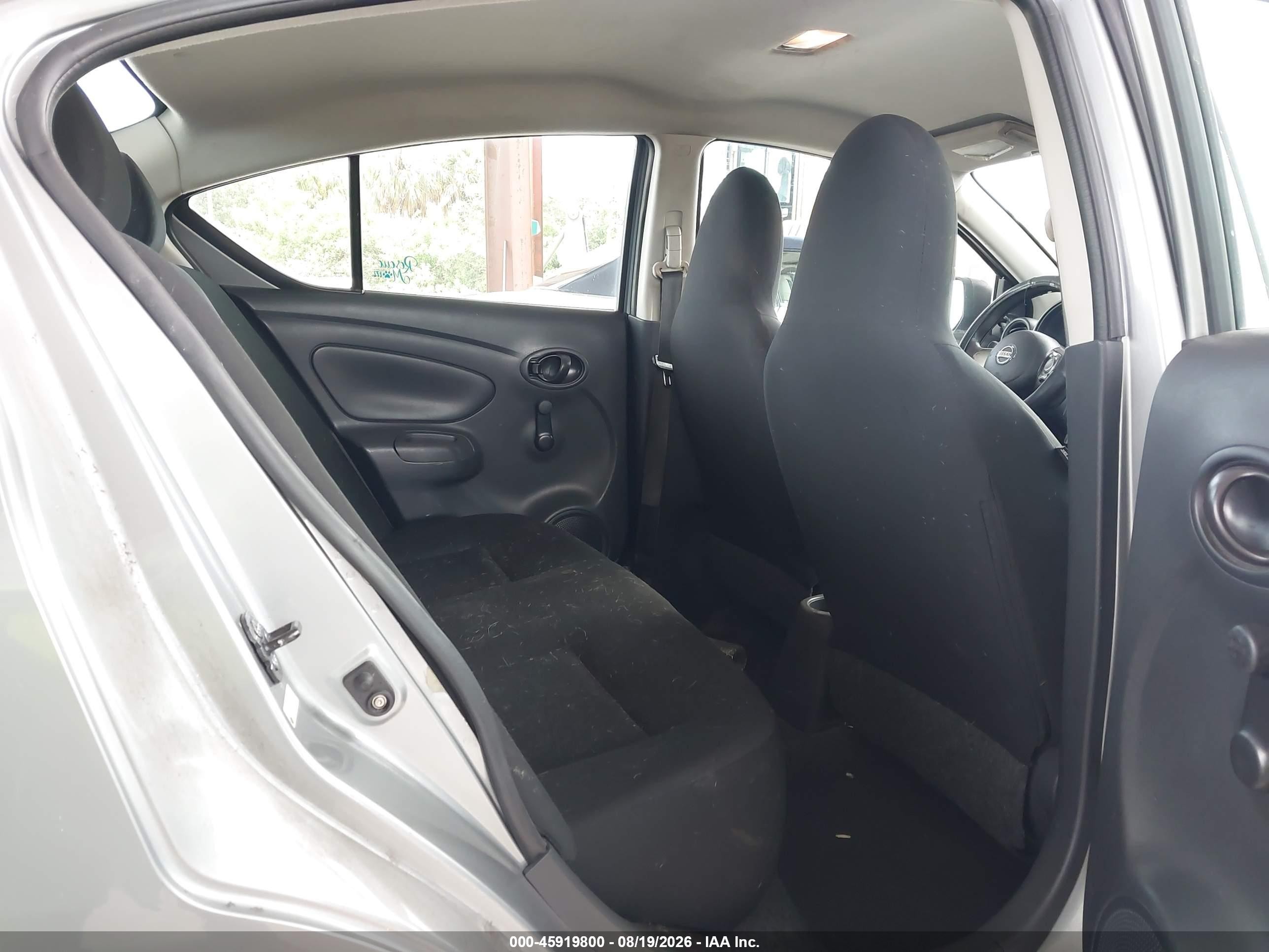 2014 Nissan Versa 1.6 S+ Gray vin: 3N1CN7AP0EL862456