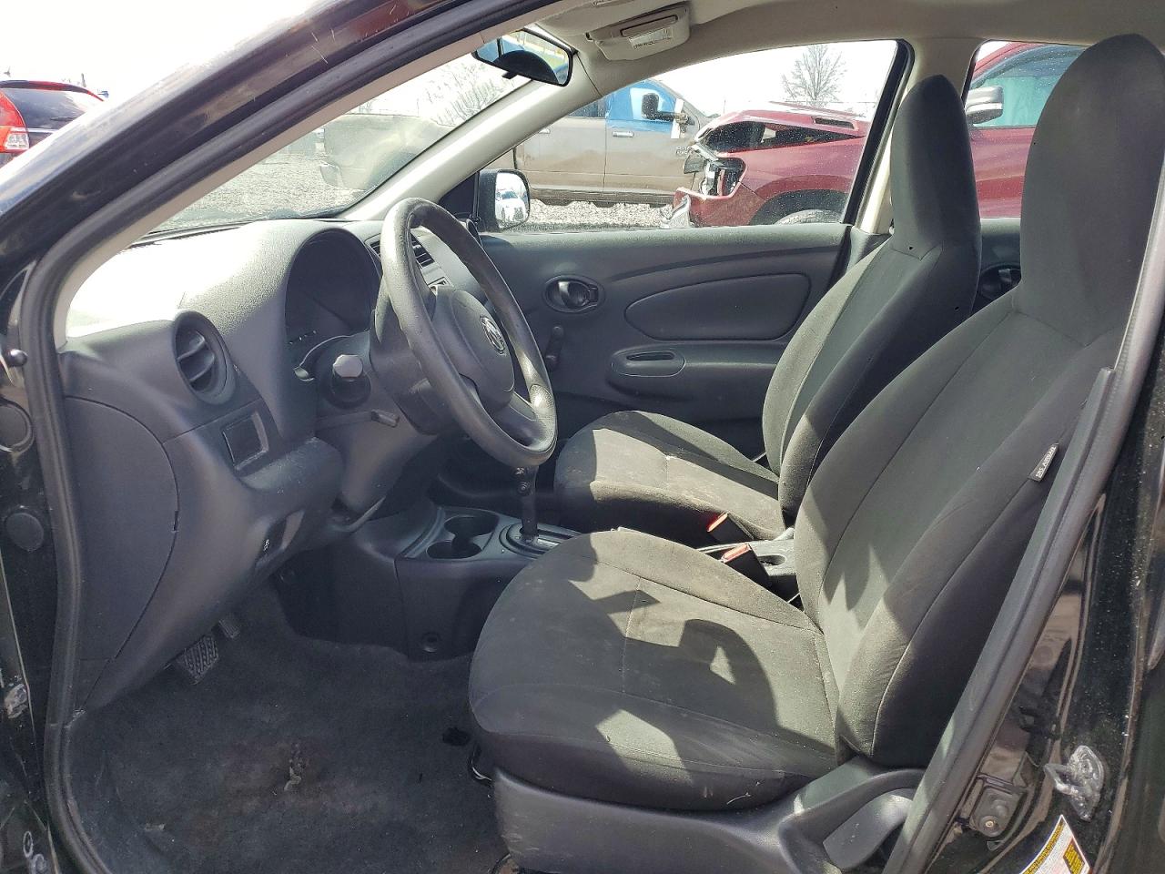 2014 Nissan Versa Black vin: 3N1CN7AP0EL869312
