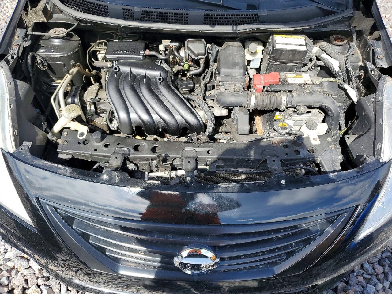 2014 Nissan Versa Black vin: 3N1CN7AP0EL869312