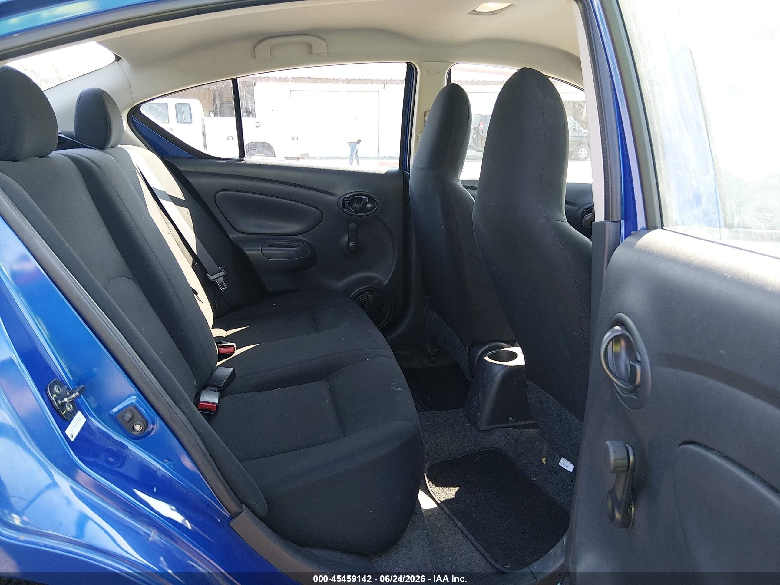 2015 Nissan Versa 1.6 S+ Blue vin: 3N1CN7AP0FL818264
