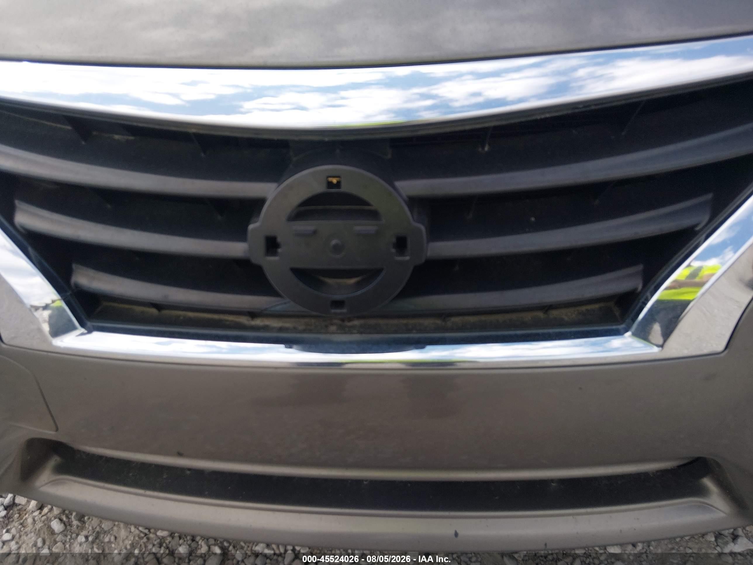 2015 Nissan Versa 1.6 Sv Silver vin: 3N1CN7AP0FL878545