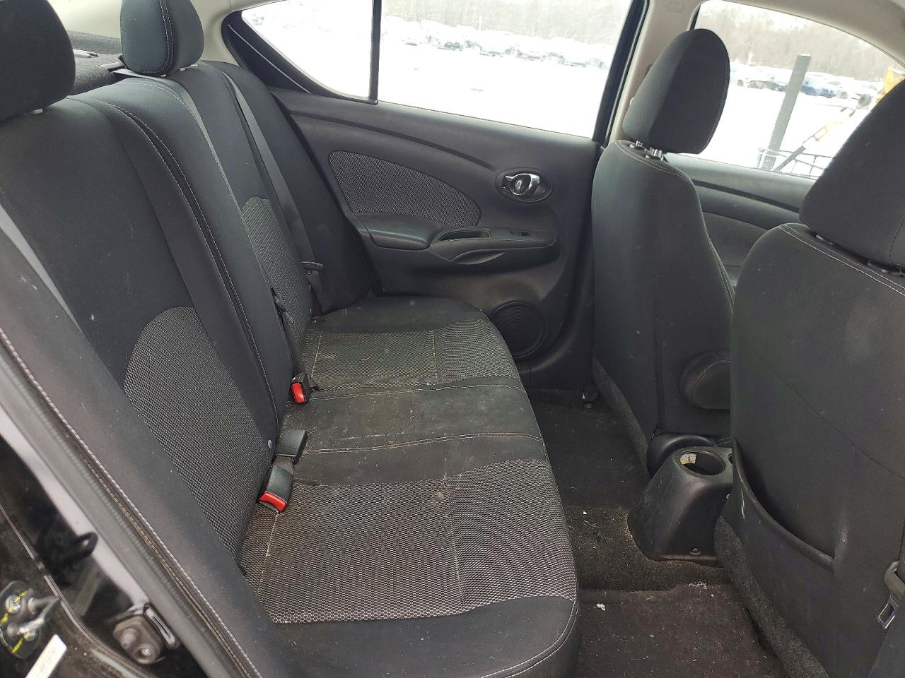 2015 Nissan Versa Black vin: 3N1CN7AP0FL897547