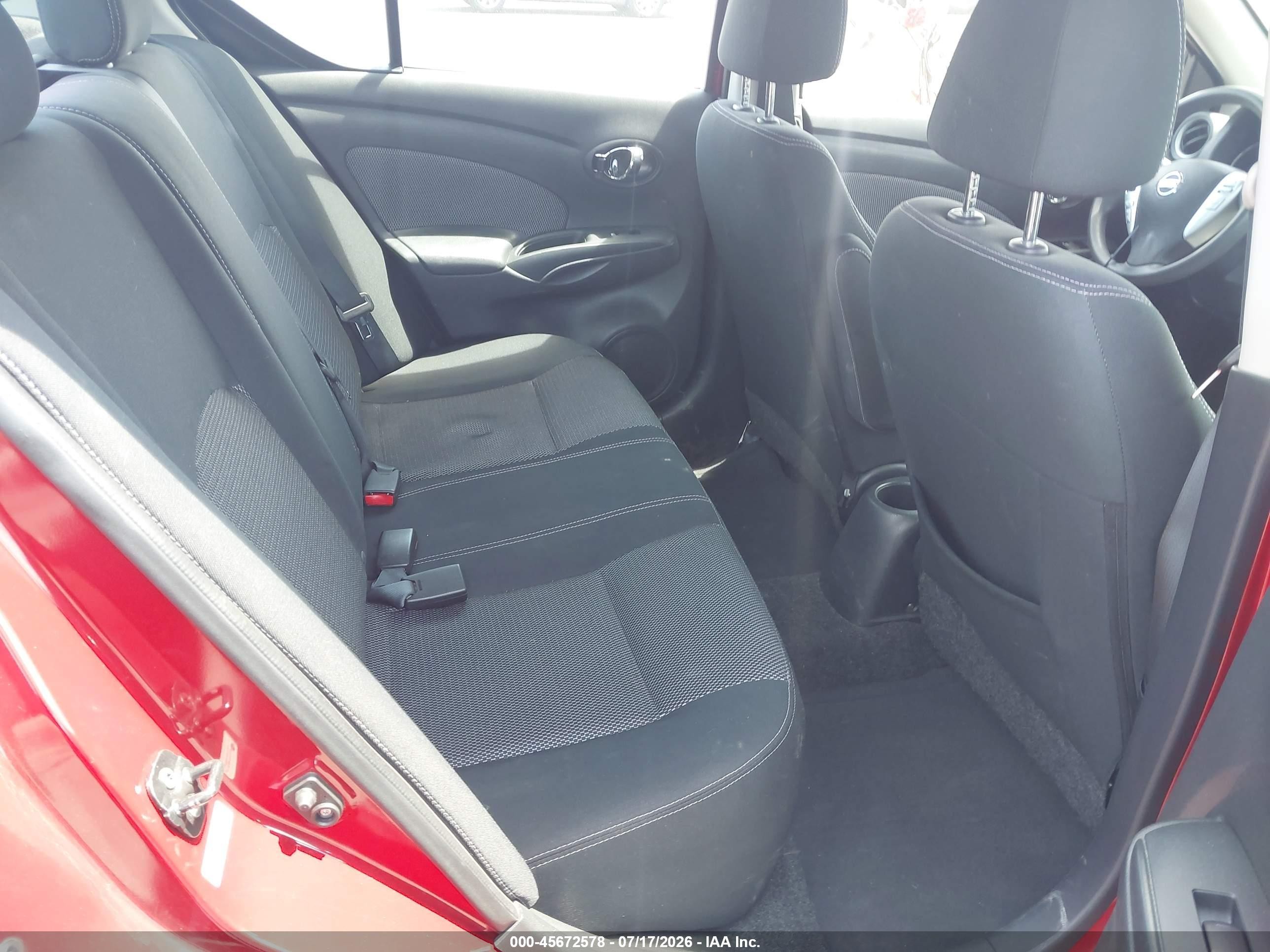 2015 Nissan Versa 1.6 S/1.6 S+/1.6 Sl/1.6 Sv Red vin: 3N1CN7AP0FL898505