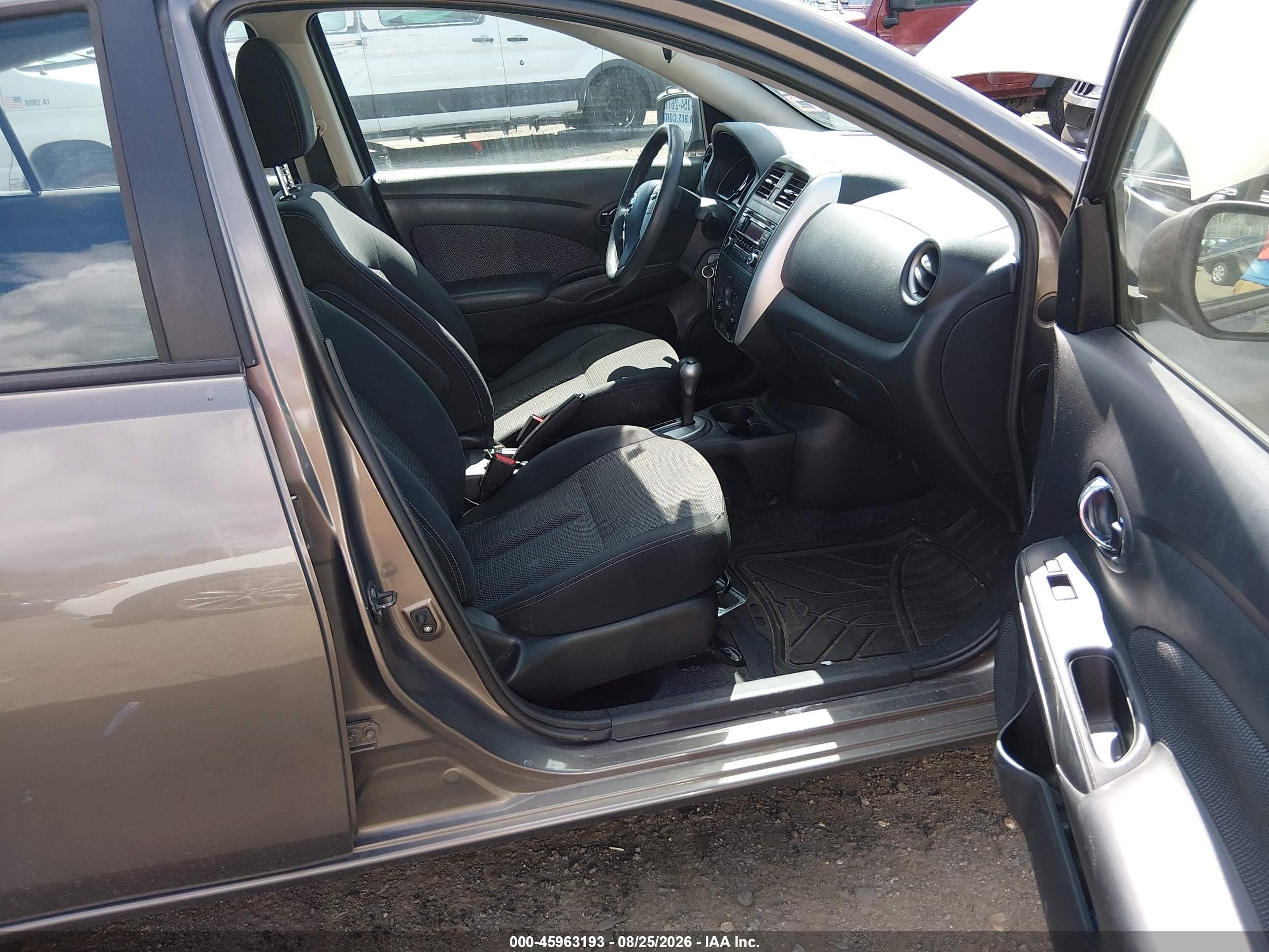 2015 Nissan Versa 1.6 S/1.6 S+/1.6 Sl/1.6 Sv Gray vin: 3N1CN7AP0FL900799