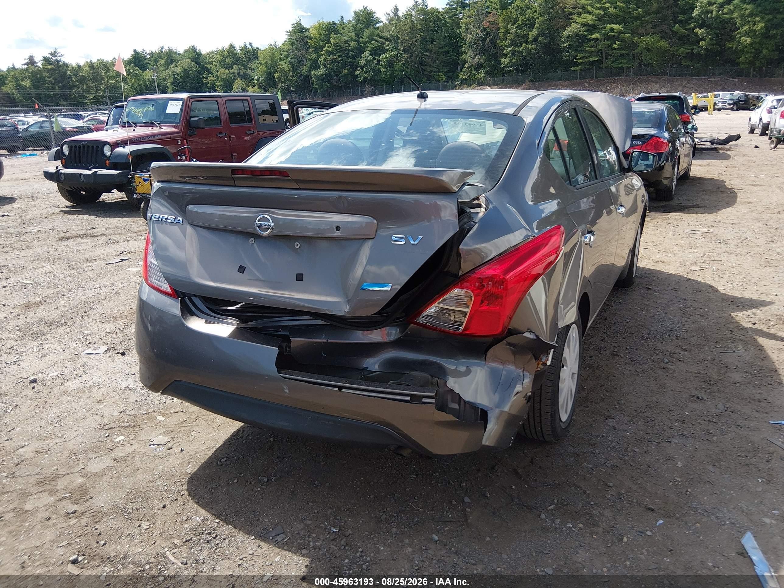 2015 Nissan Versa 1.6 S/1.6 S+/1.6 Sl/1.6 Sv Gray vin: 3N1CN7AP0FL900799