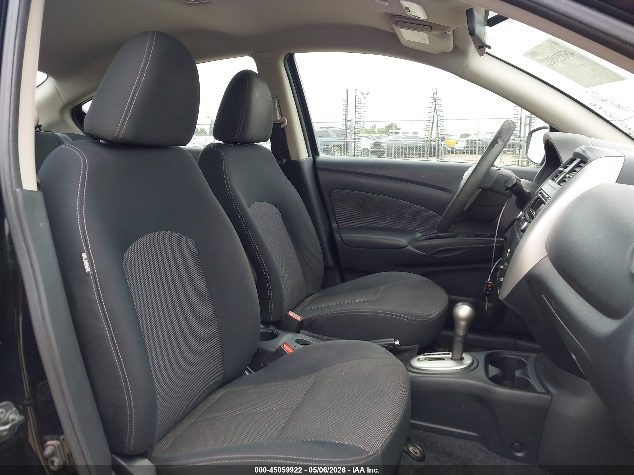 2015 Nissan Versa 1.6 S/1.6 S+/1.6 Sl/1.6 Sv Black vin: 3N1CN7AP0FL905646