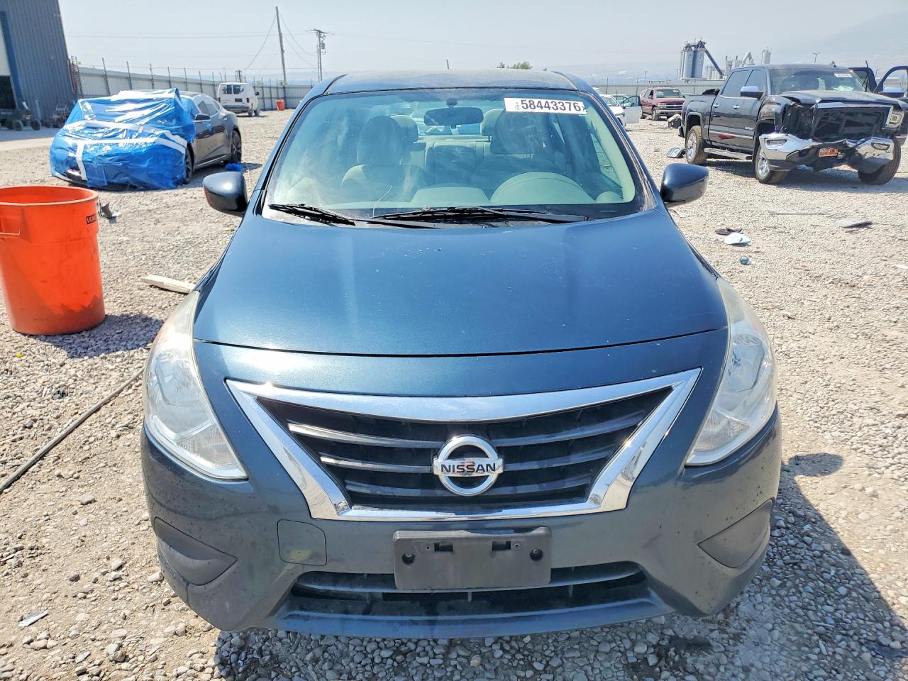 2016 Nissan Versa 1.6 Sv Charcoal vin: 3N1CN7AP0GL870754