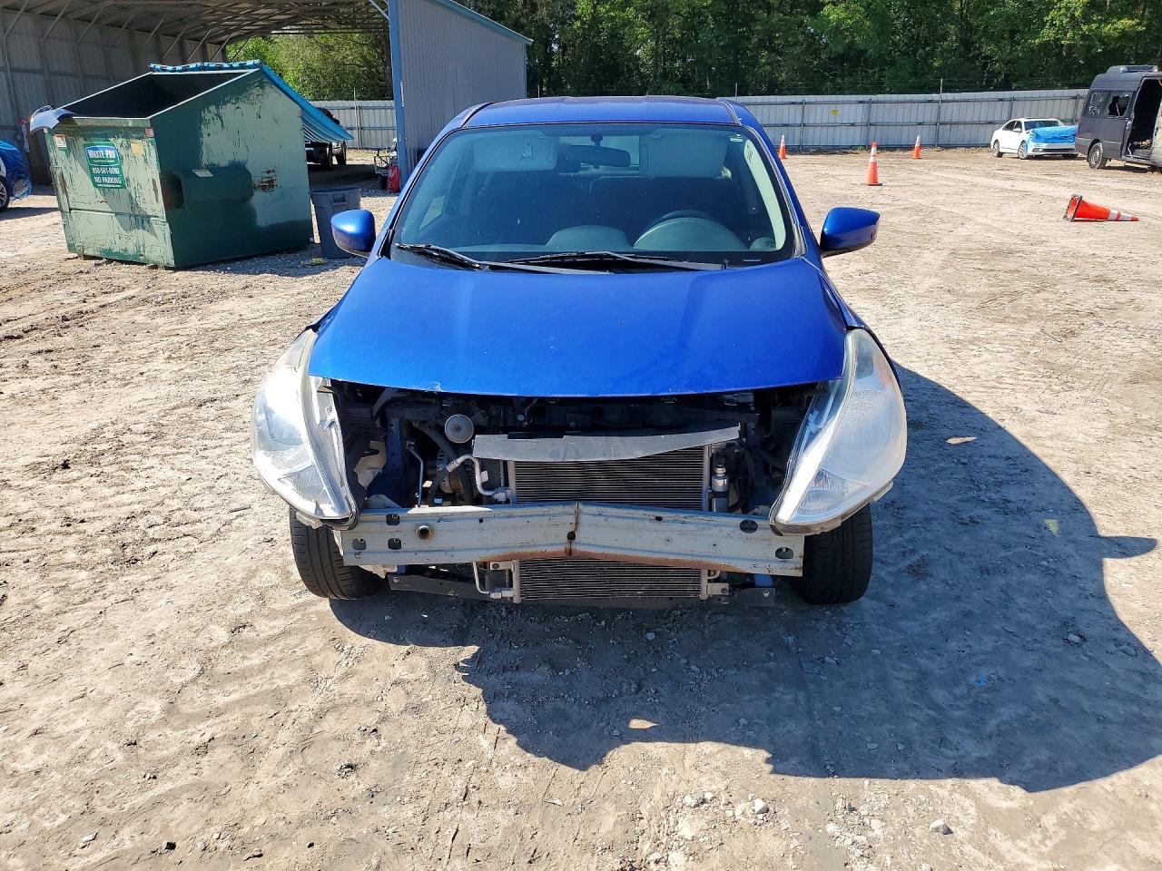2016 Nissan Versa 1.6 S Plus Blue vin: 3N1CN7AP0GL872908