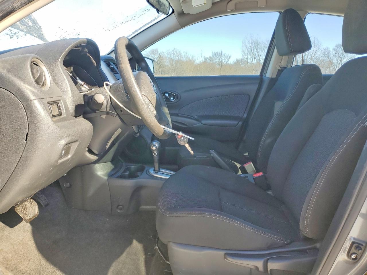 2016 Nissan Versa S Gray vin: 3N1CN7AP0GL880345
