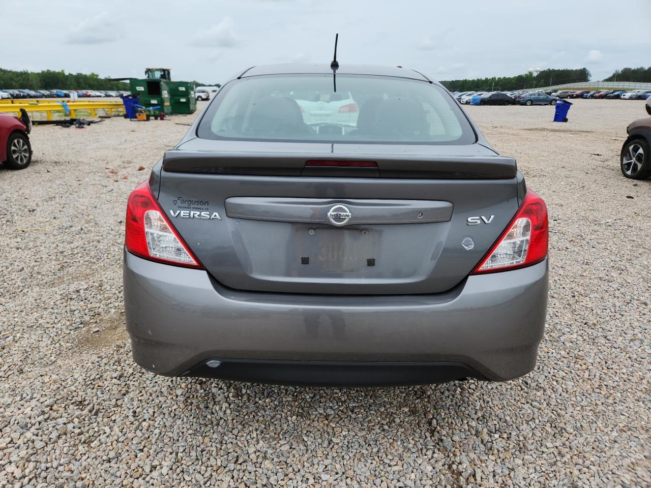 2016 Nissan Versa 1.6 Sv Gray vin: 3N1CN7AP0GL904563
