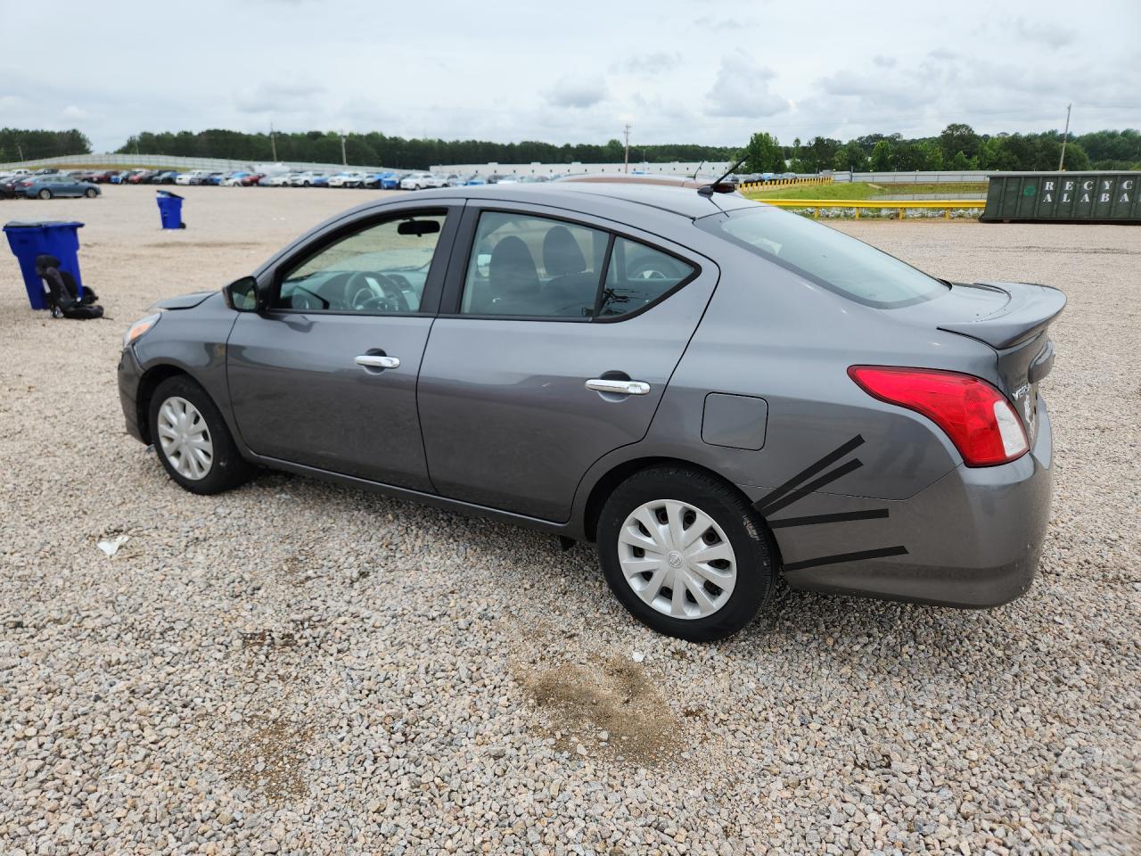2016 Nissan Versa 1.6 Sv Gray vin: 3N1CN7AP0GL904563