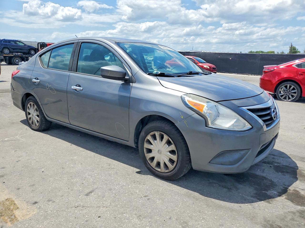 2018 Nissan Versa Sv Gray vin: 3N1CN7AP0JL873063