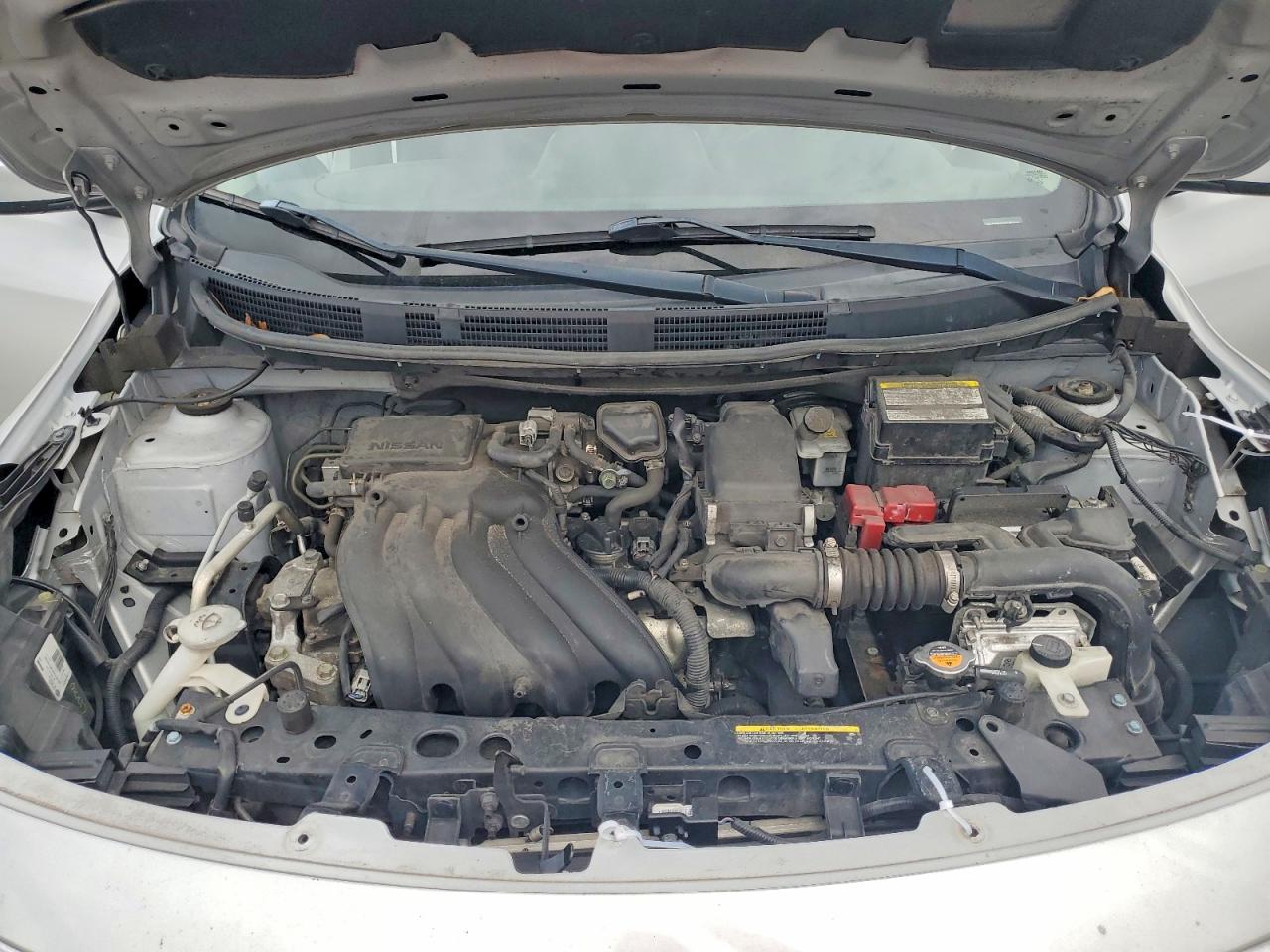 2019 Nissan Versa Sv Серебряный vin: 3N1CN7AP0KL834233