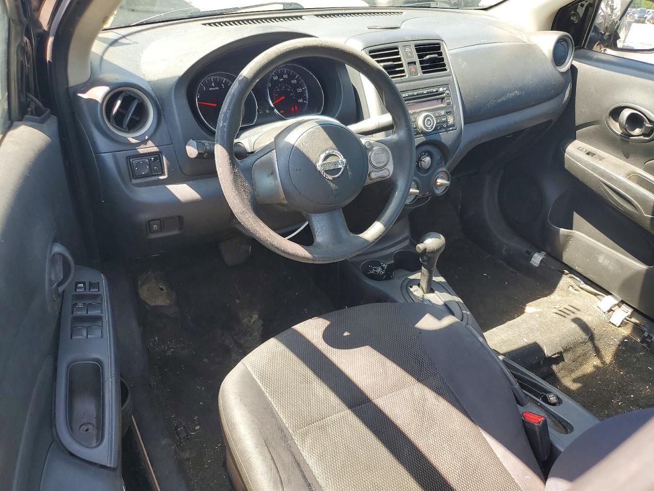 2012 Nissan Versa 1.6 S Black vin: 3N1CN7AP1CL826871