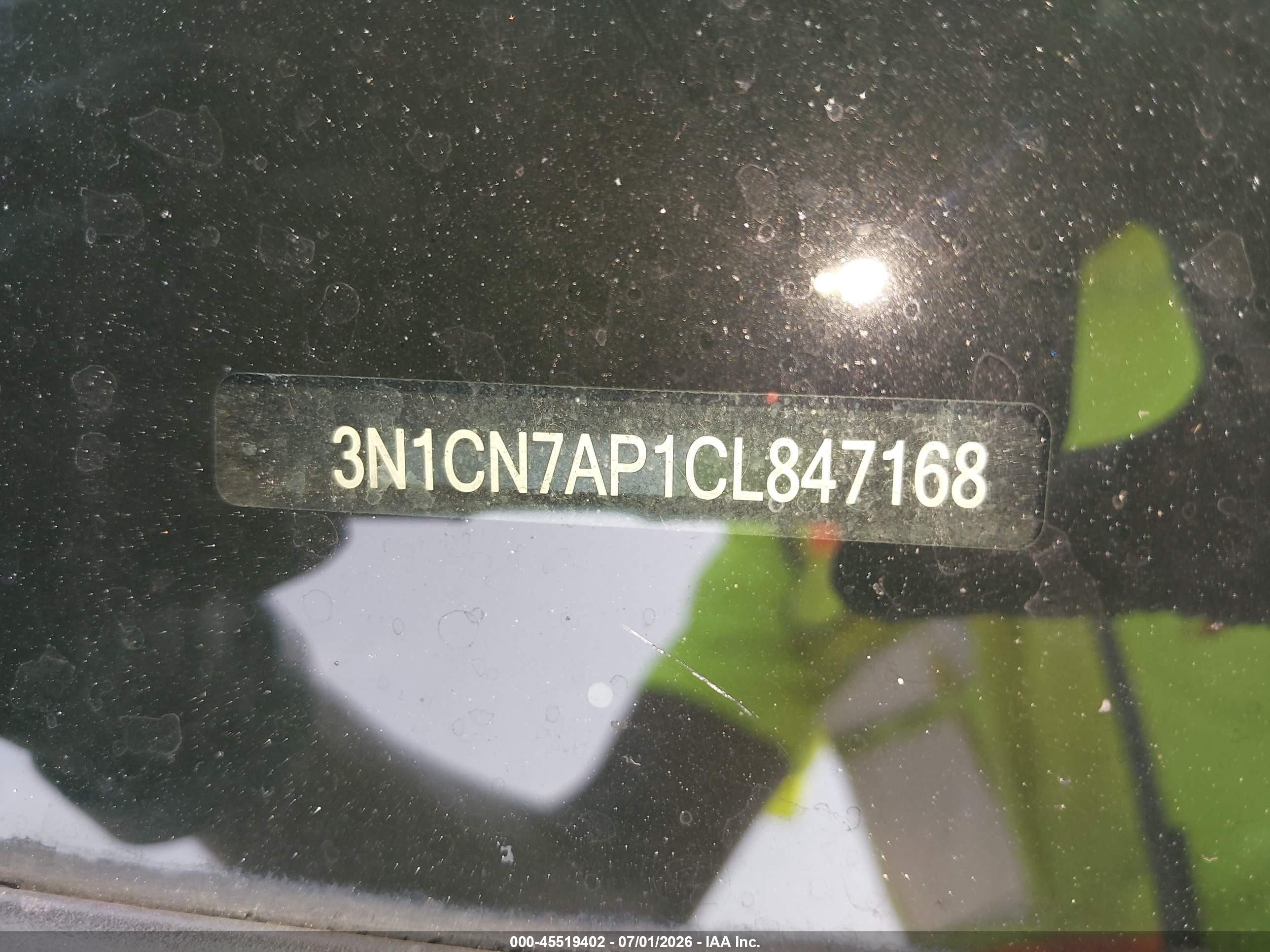 2012 Nissan Versa 1.6 Sl Silver vin: 3N1CN7AP1CL847168