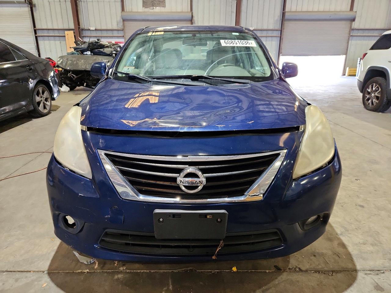 2012 Nissan Versa S/sv/sl Blue vin: 3N1CN7AP1CL866965