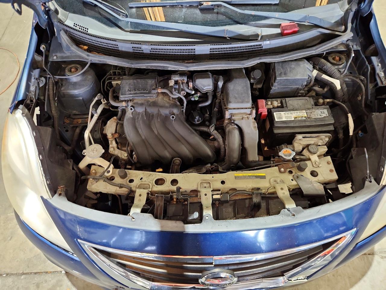 2012 Nissan Versa S/sv/sl Blue vin: 3N1CN7AP1CL866965