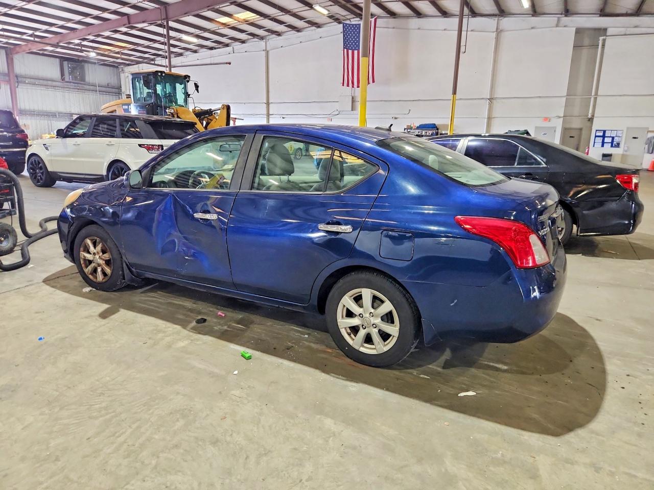 2012 Nissan Versa S/sv/sl Blue vin: 3N1CN7AP1CL866965