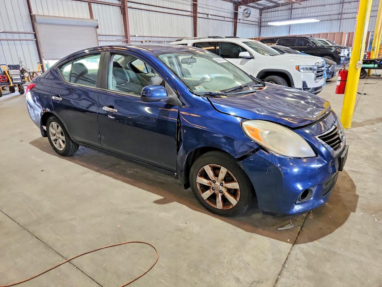 2012 Nissan Versa S/sv/sl Blue vin: 3N1CN7AP1CL866965
