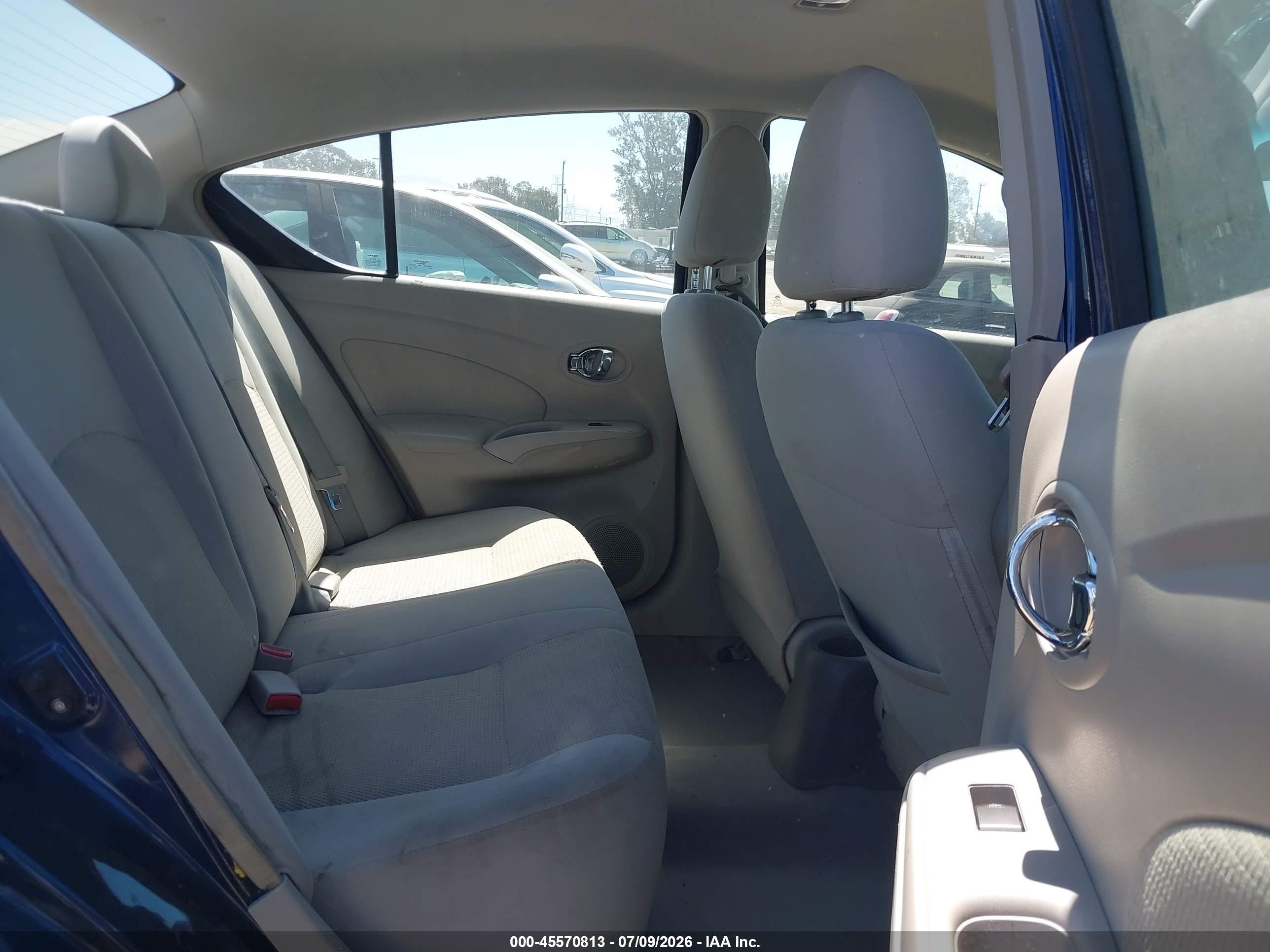 2012 Nissan Versa 1.6 Sl Dark Blue vin: 3N1CN7AP1CL934584