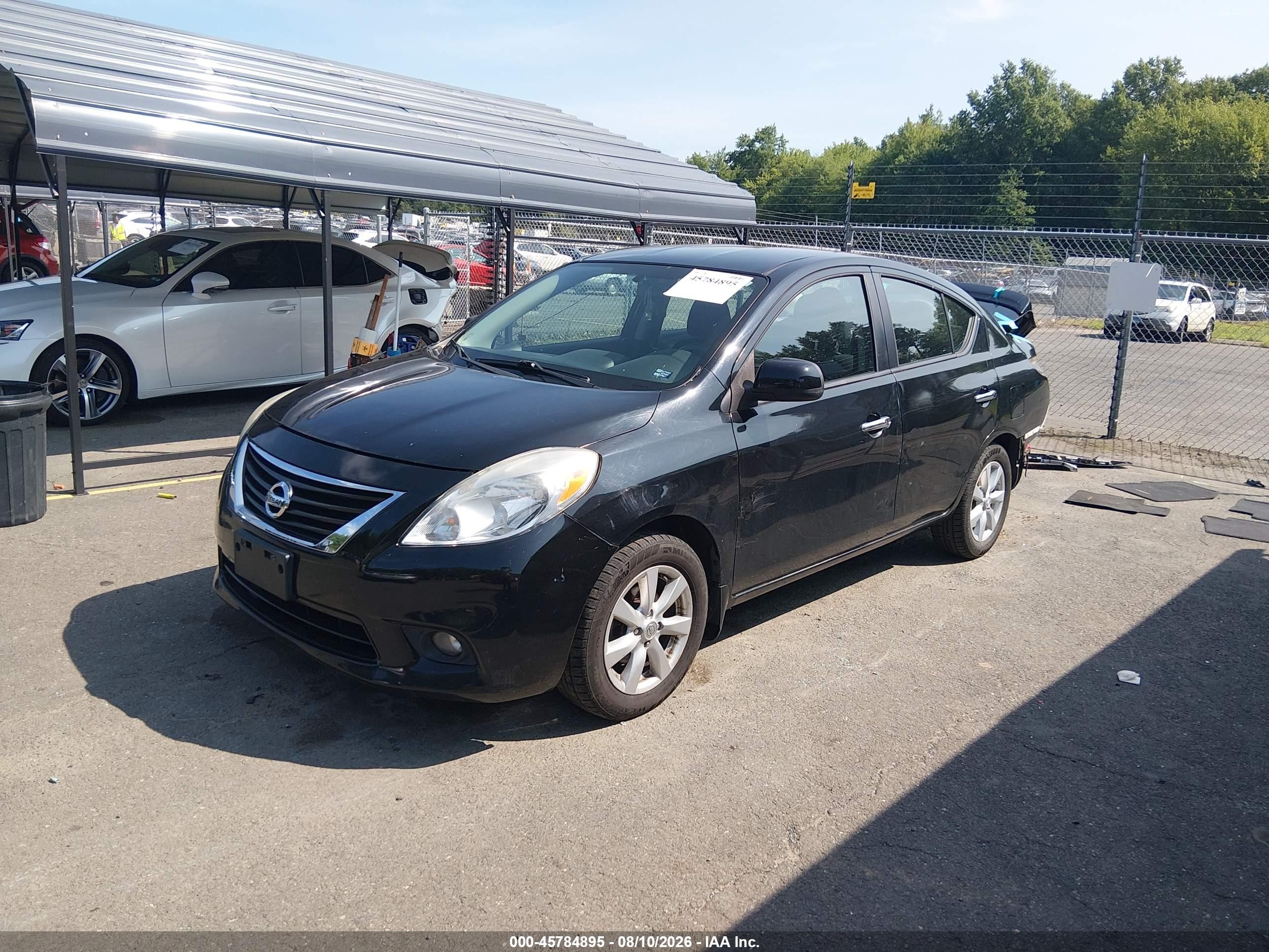 2013 Nissan Versa 1.6 Sl Black vin: 3N1CN7AP1DL838732