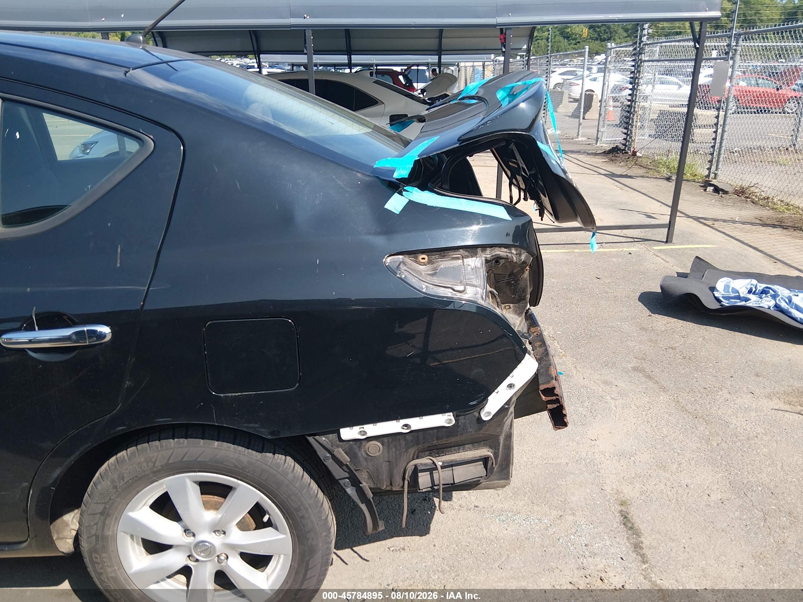 2013 Nissan Versa 1.6 Sl Black vin: 3N1CN7AP1DL838732
