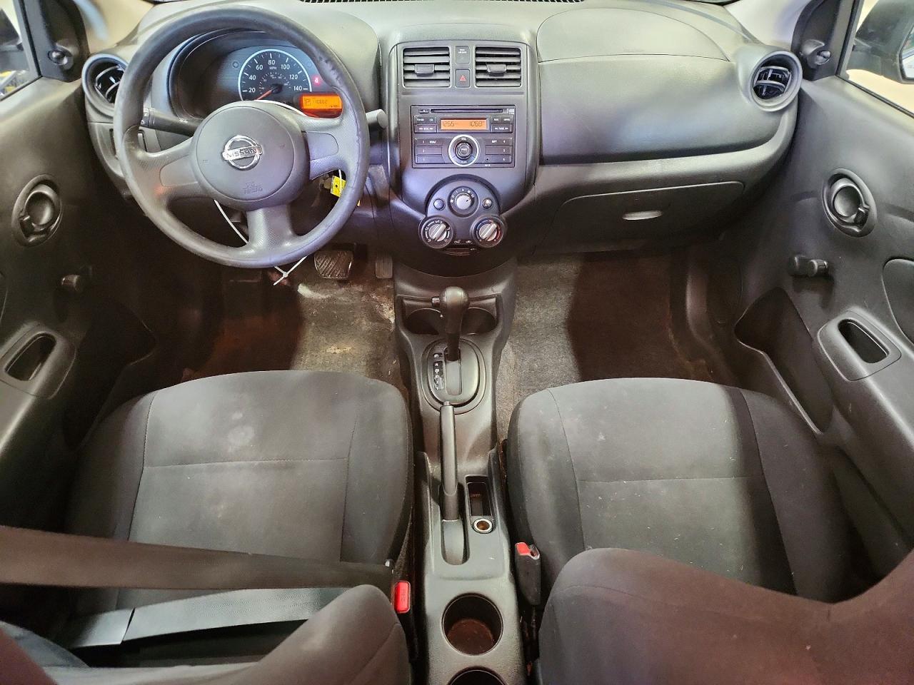2013 Nissan Versa 1.6 S Silver vin: 3N1CN7AP1DL842991
