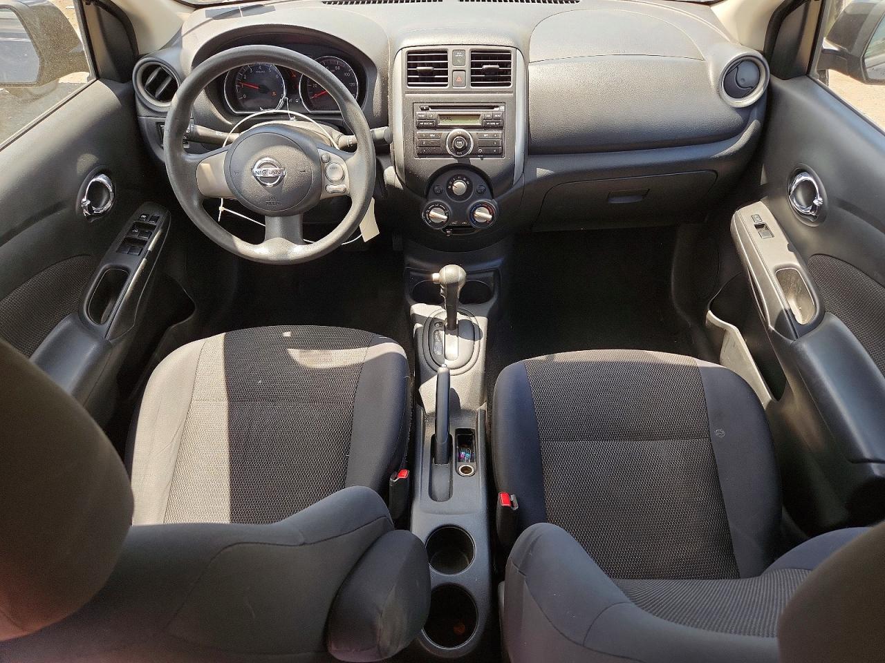 2013 Nissan Versa Black vin: 3N1CN7AP1DL857250