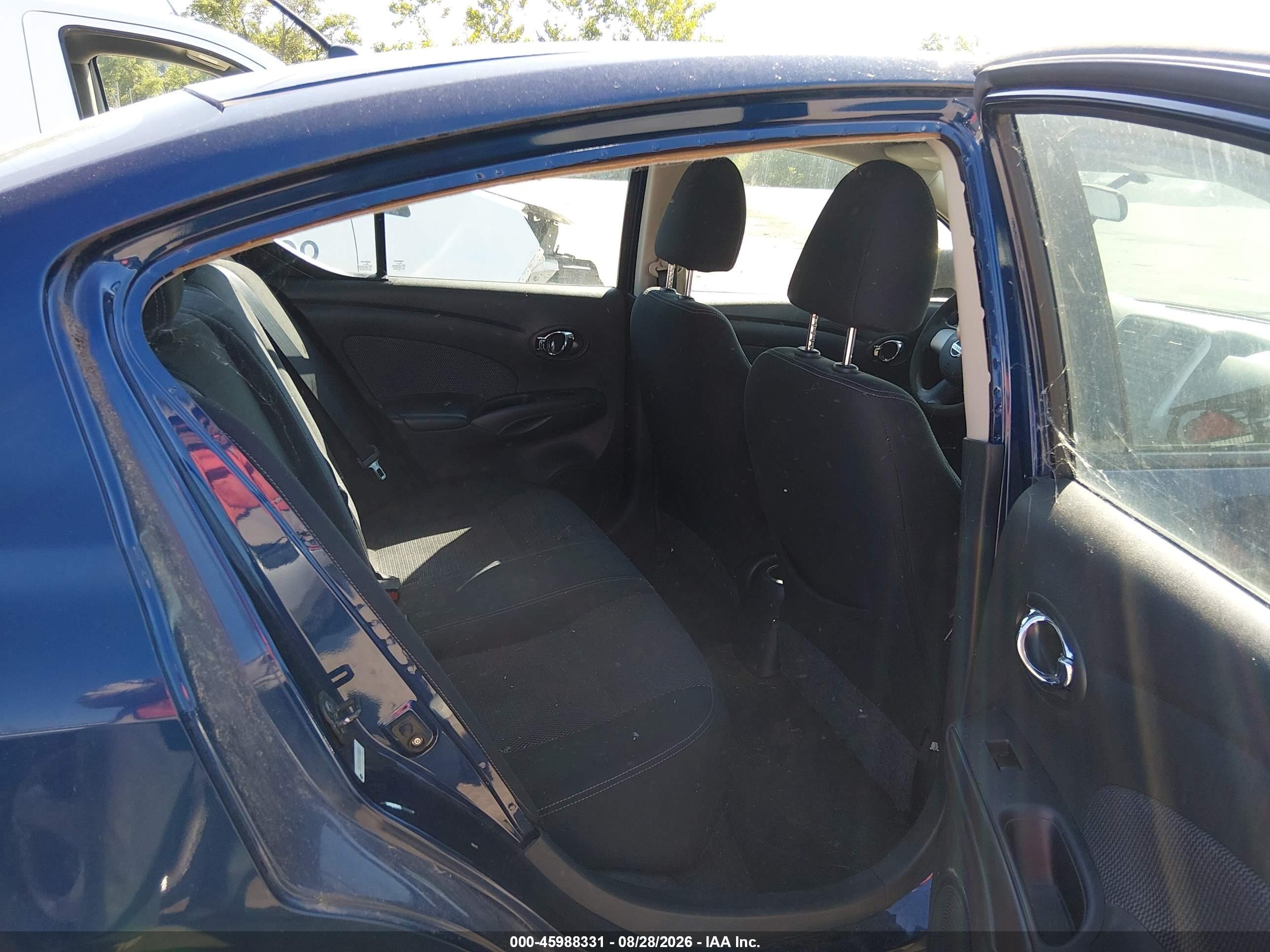 2014 Nissan Versa 1.6 Sv Blue vin: 3N1CN7AP1EK456935