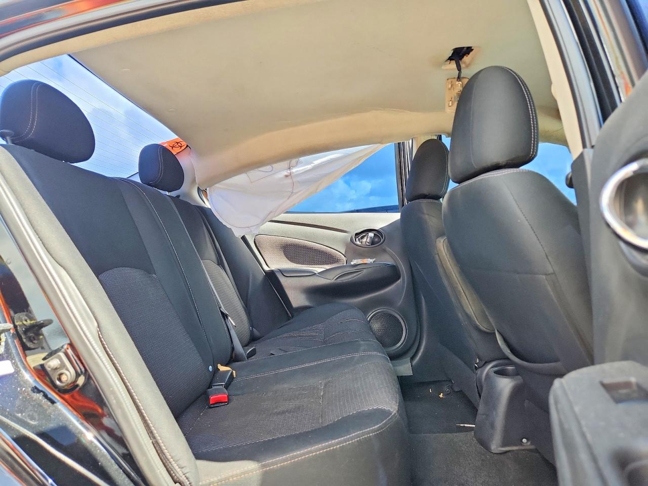 2014 Nissan Versa 1.6 S Black vin: 3N1CN7AP1EL832365
