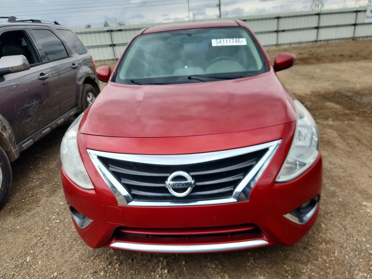 2015 Nissan Versa 1.6 Sl Red vin: 3N1CN7AP1FL838281