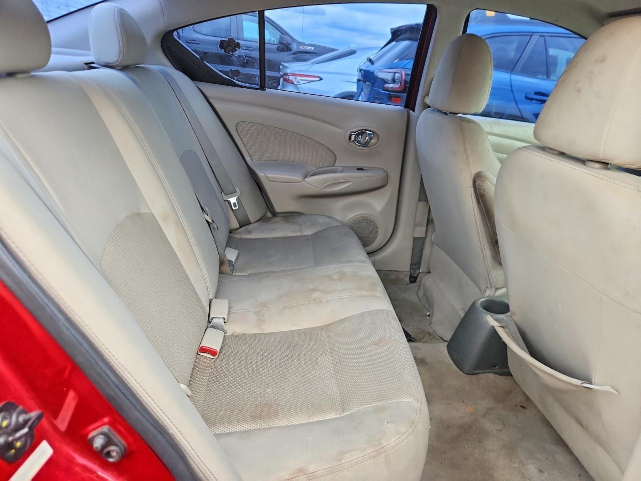 2015 Nissan Versa 1.6 Sl Red vin: 3N1CN7AP1FL838281