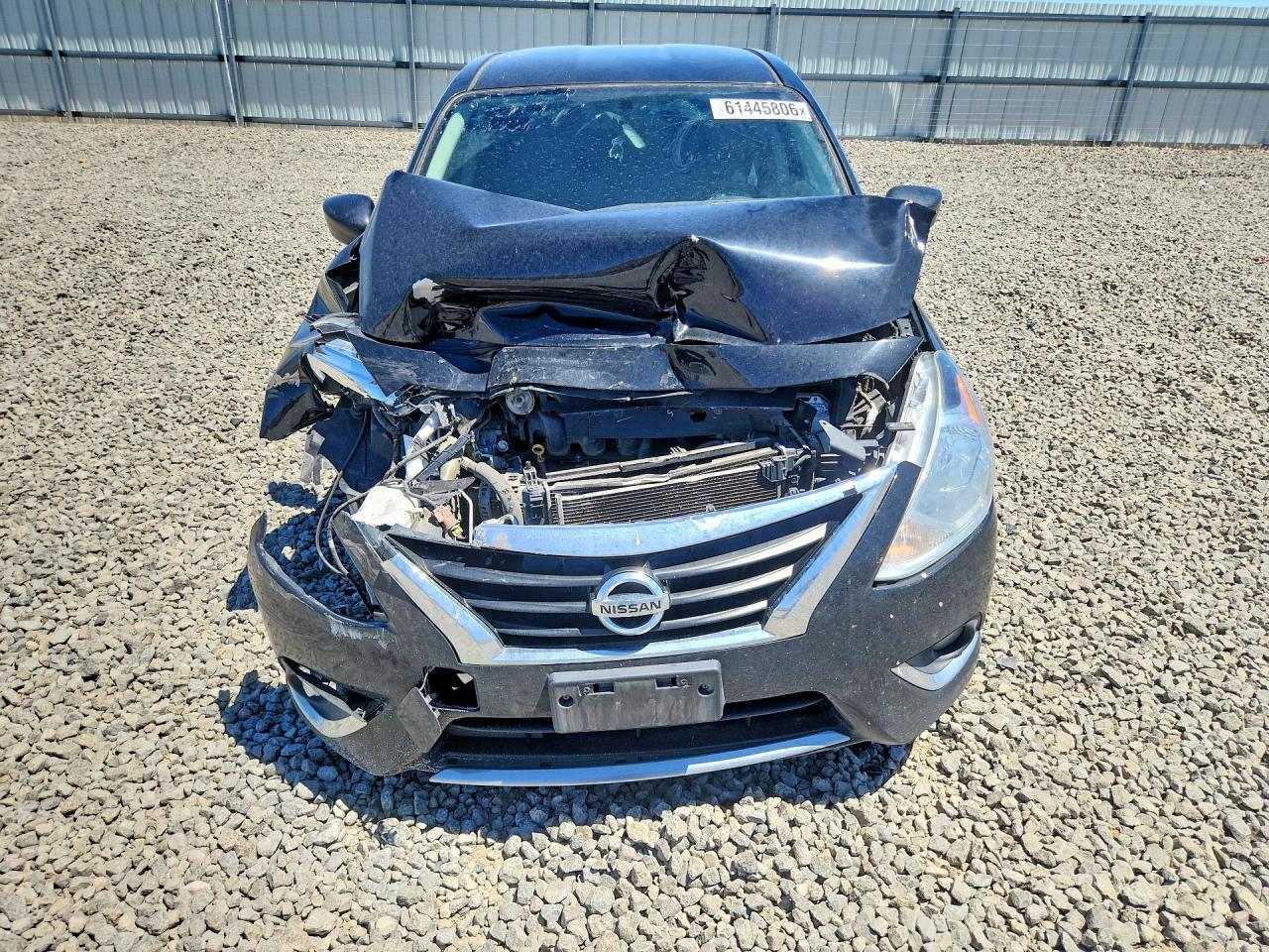 2017 Nissan Versa 1.6 S Черный vin: 3N1CN7AP1HL887600
