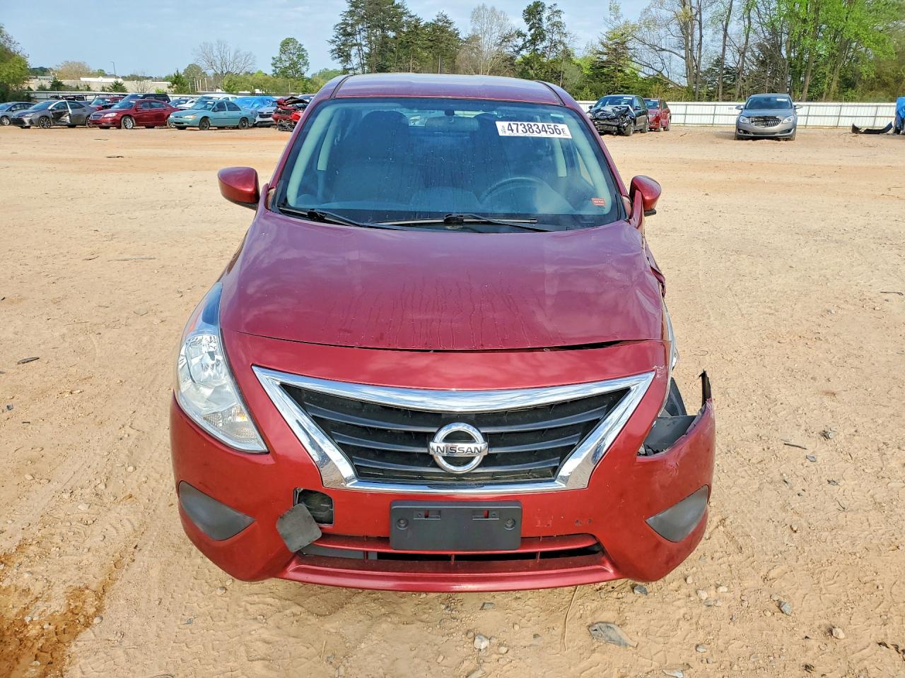 2018 Nissan Versa Красный vin: 3N1CN7AP1JL866977