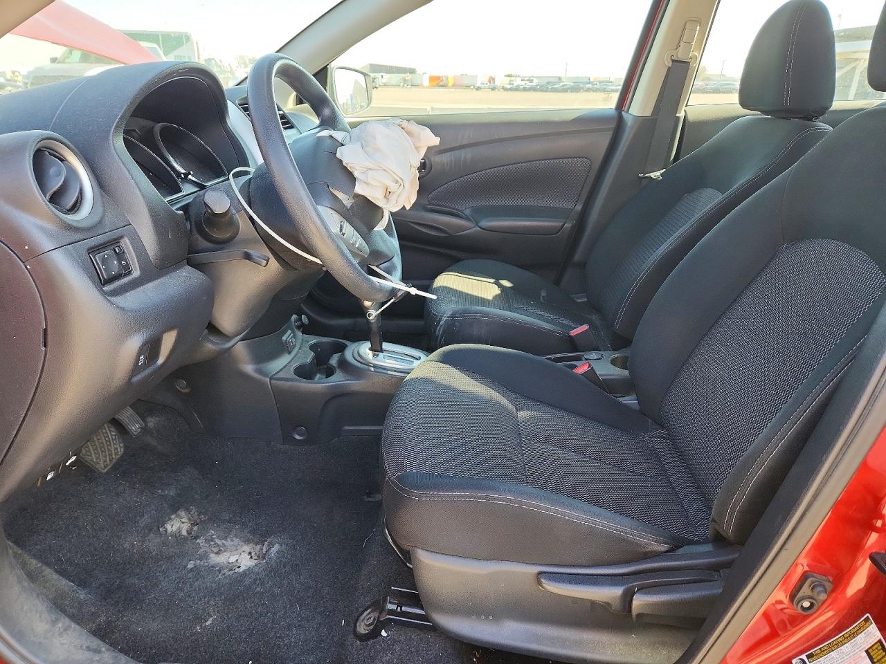 2019 Nissan Versa Sv Red vin: 3N1CN7AP1KL840087