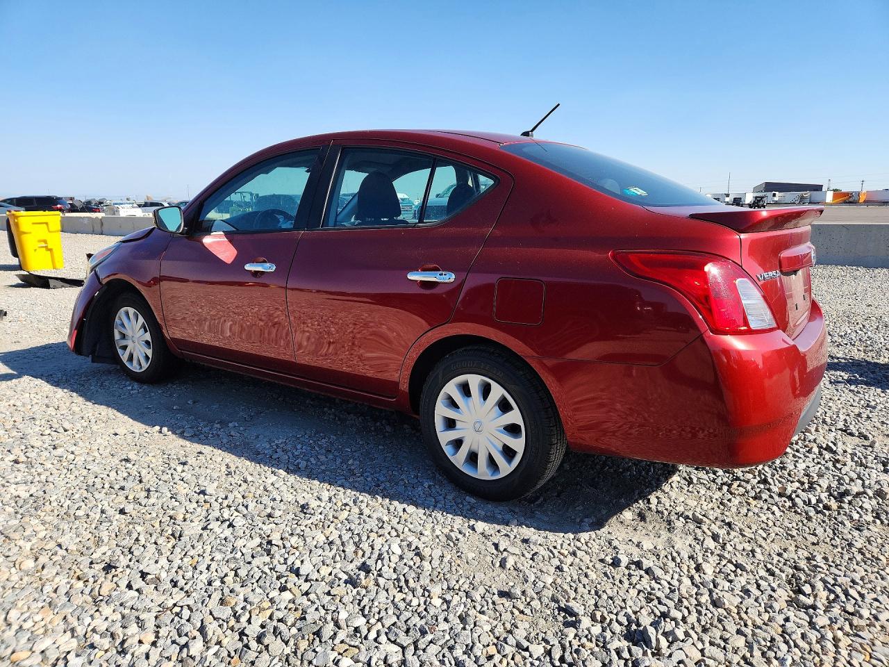 2019 Nissan Versa Sv Red vin: 3N1CN7AP1KL840087