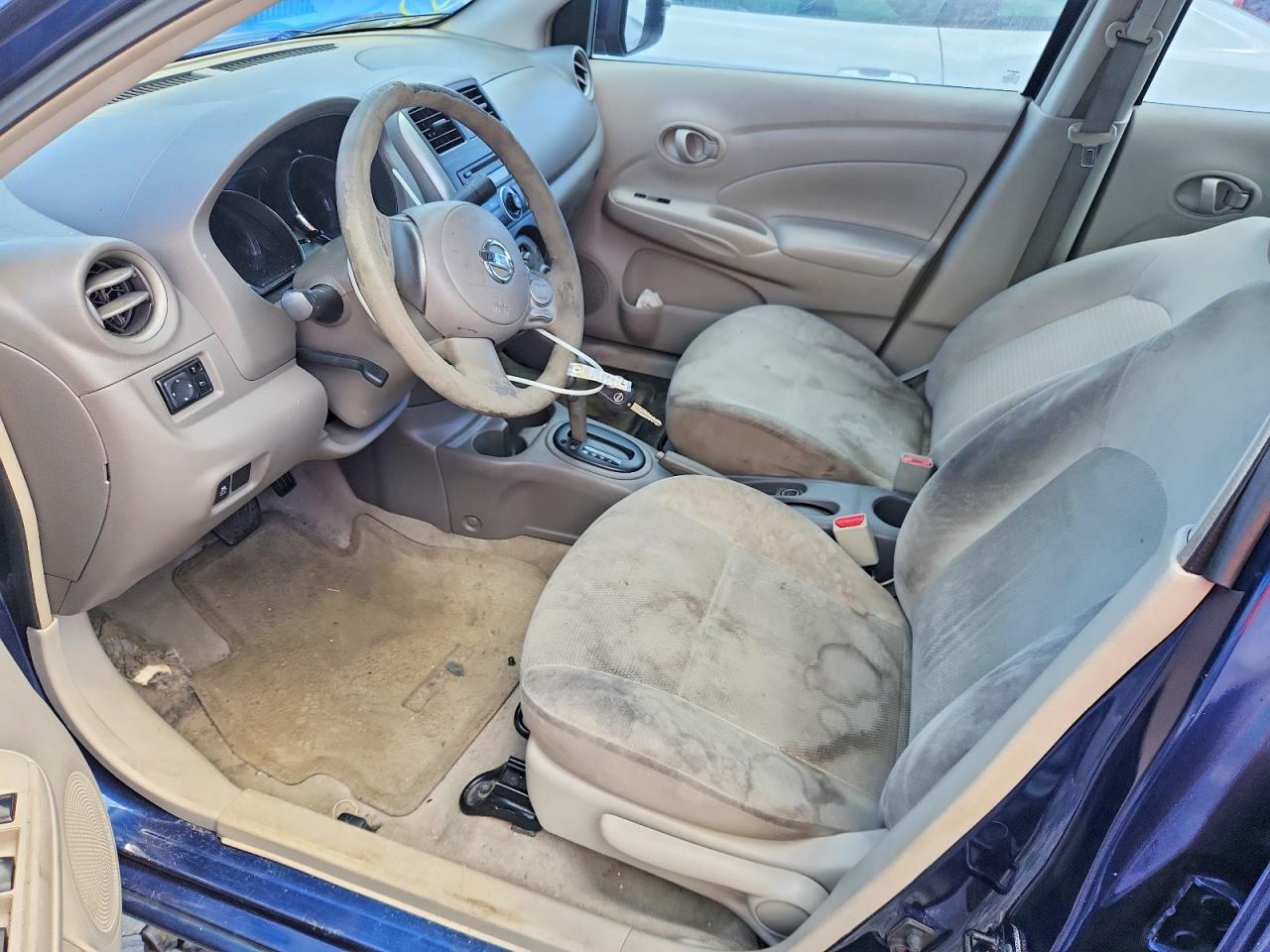 2012 Nissan Versa 1.6 S Blue vin: 3N1CN7AP2CL850063