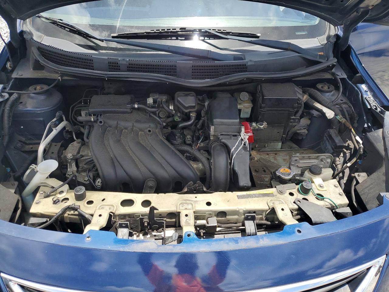 2012 Nissan Versa 1.6 S Blue vin: 3N1CN7AP2CL850063