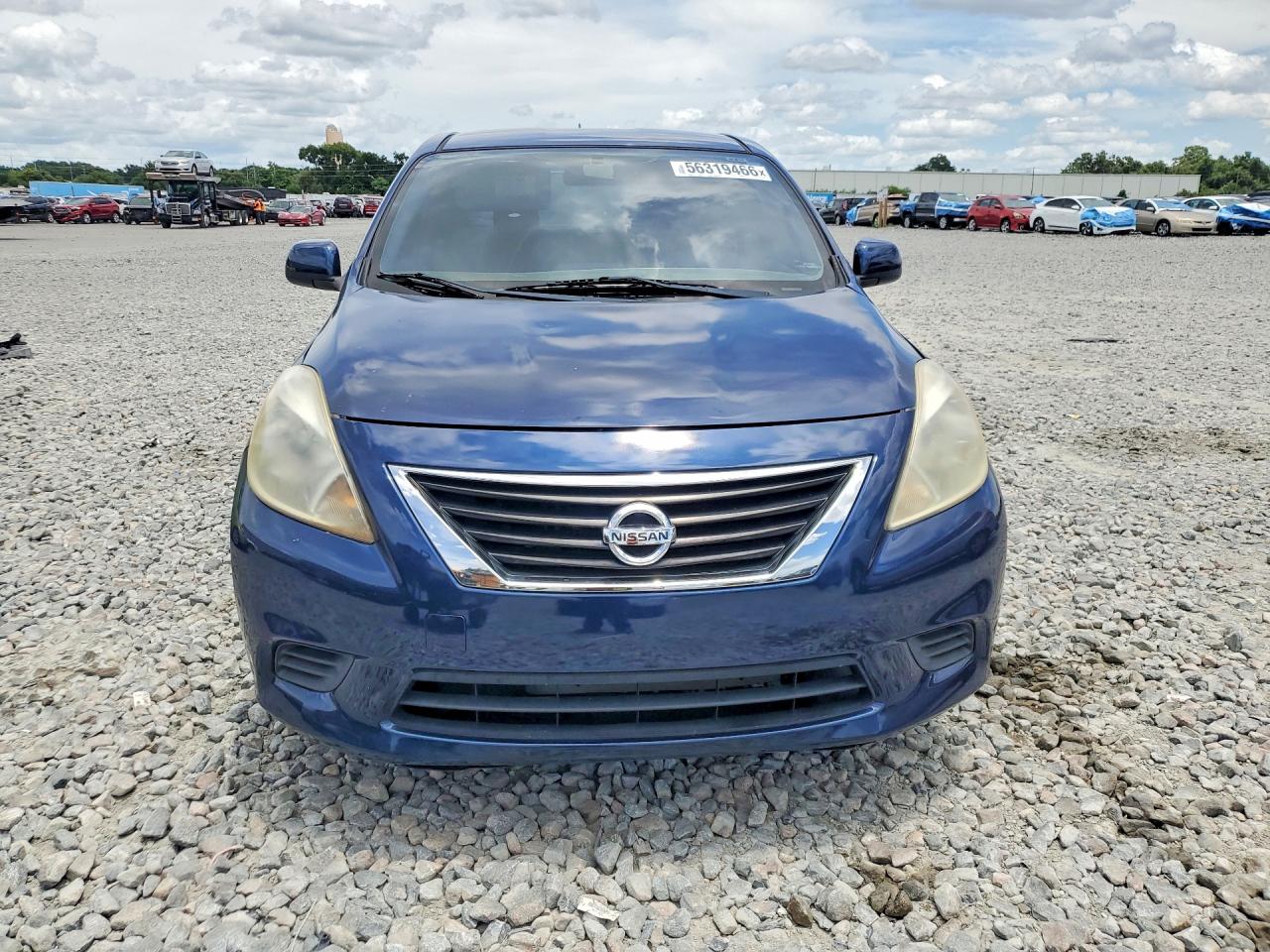 2012 Nissan Versa 1.6 S Blue vin: 3N1CN7AP2CL850063