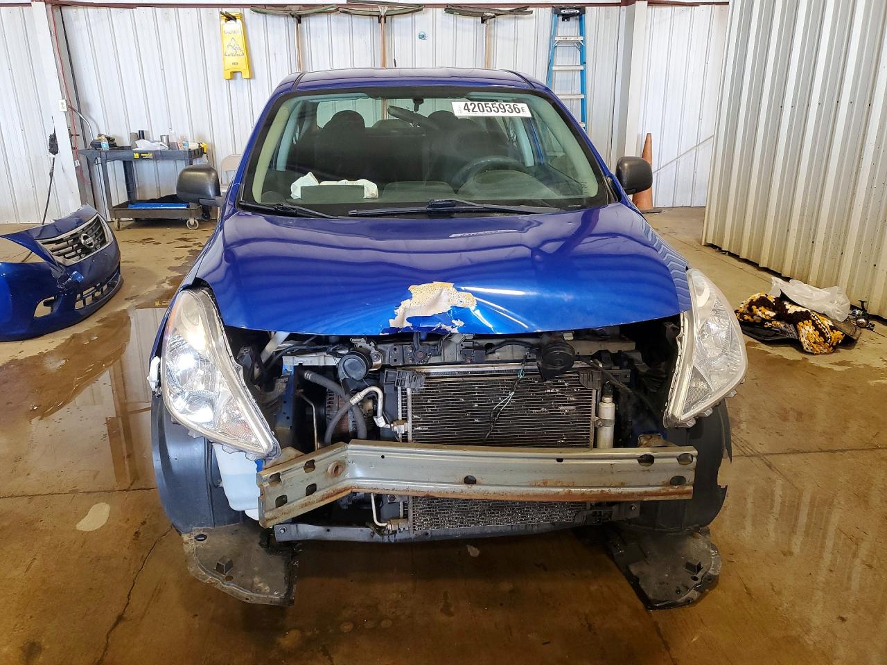 2012 Nissan Versa 1.6 S Синий vin: 3N1CN7AP2CL888831