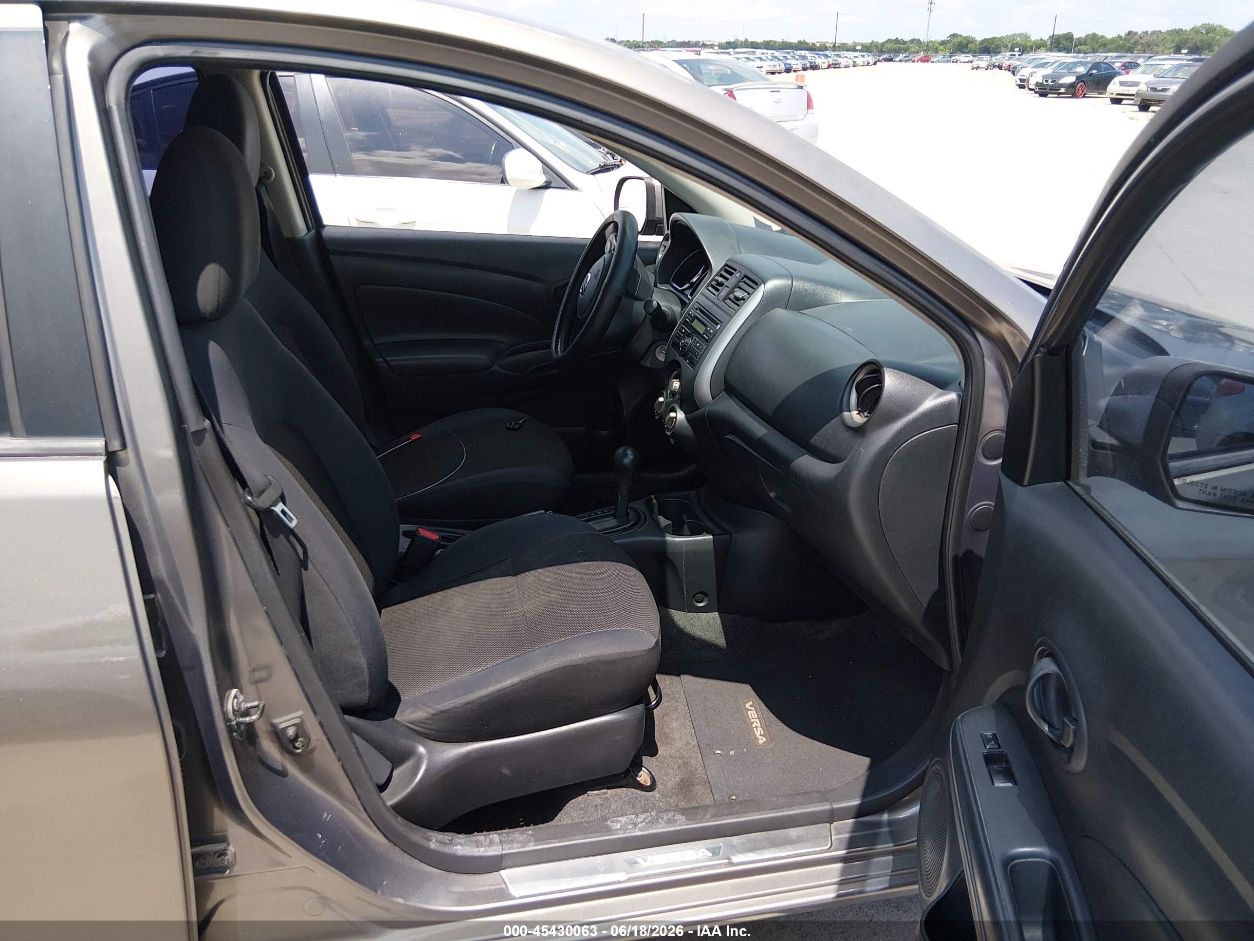 2012 Nissan Versa 1.6 Sv Gray vin: 3N1CN7AP2CL940510