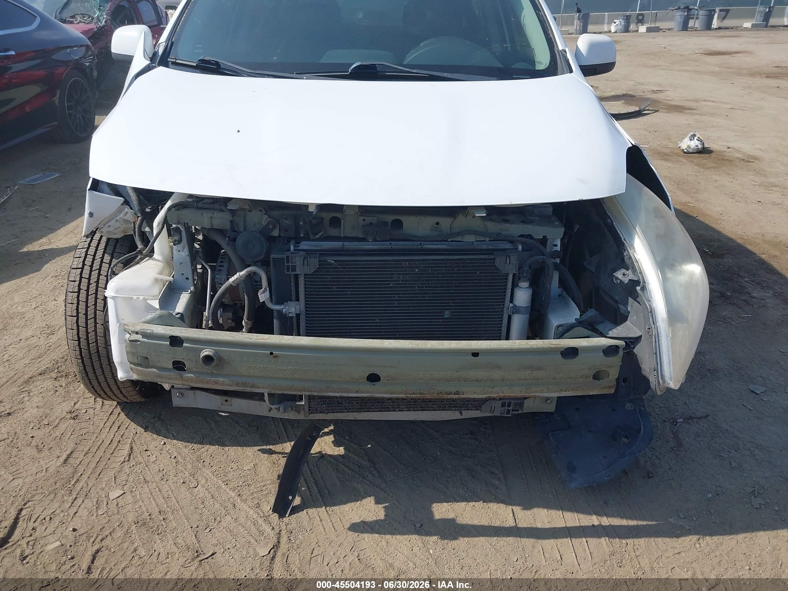 2012 Nissan Versa 1.6 Sv White vin: 3N1CN7AP2CL941351