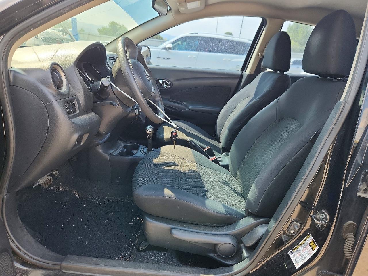2013 Nissan Versa 1.6 S Black vin: 3N1CN7AP2DL850016
