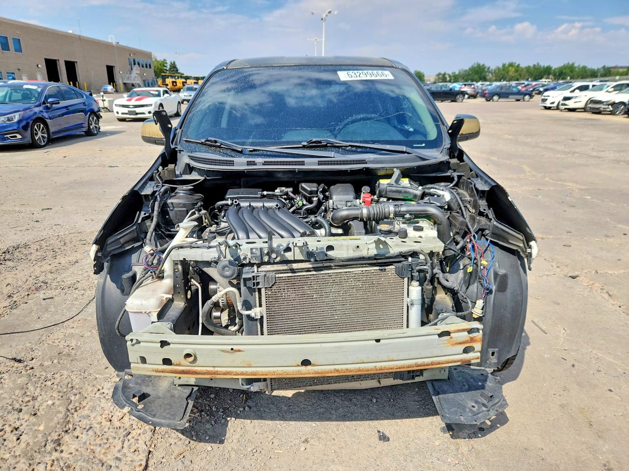 2013 Nissan Versa 1.6 S Black vin: 3N1CN7AP2DL850016