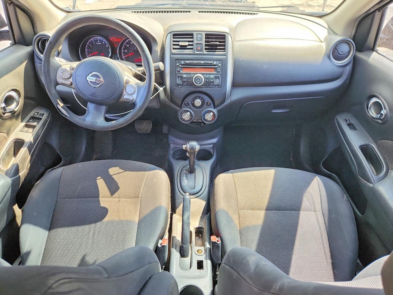 2013 Nissan Versa 1.6 S Black vin: 3N1CN7AP2DL850016