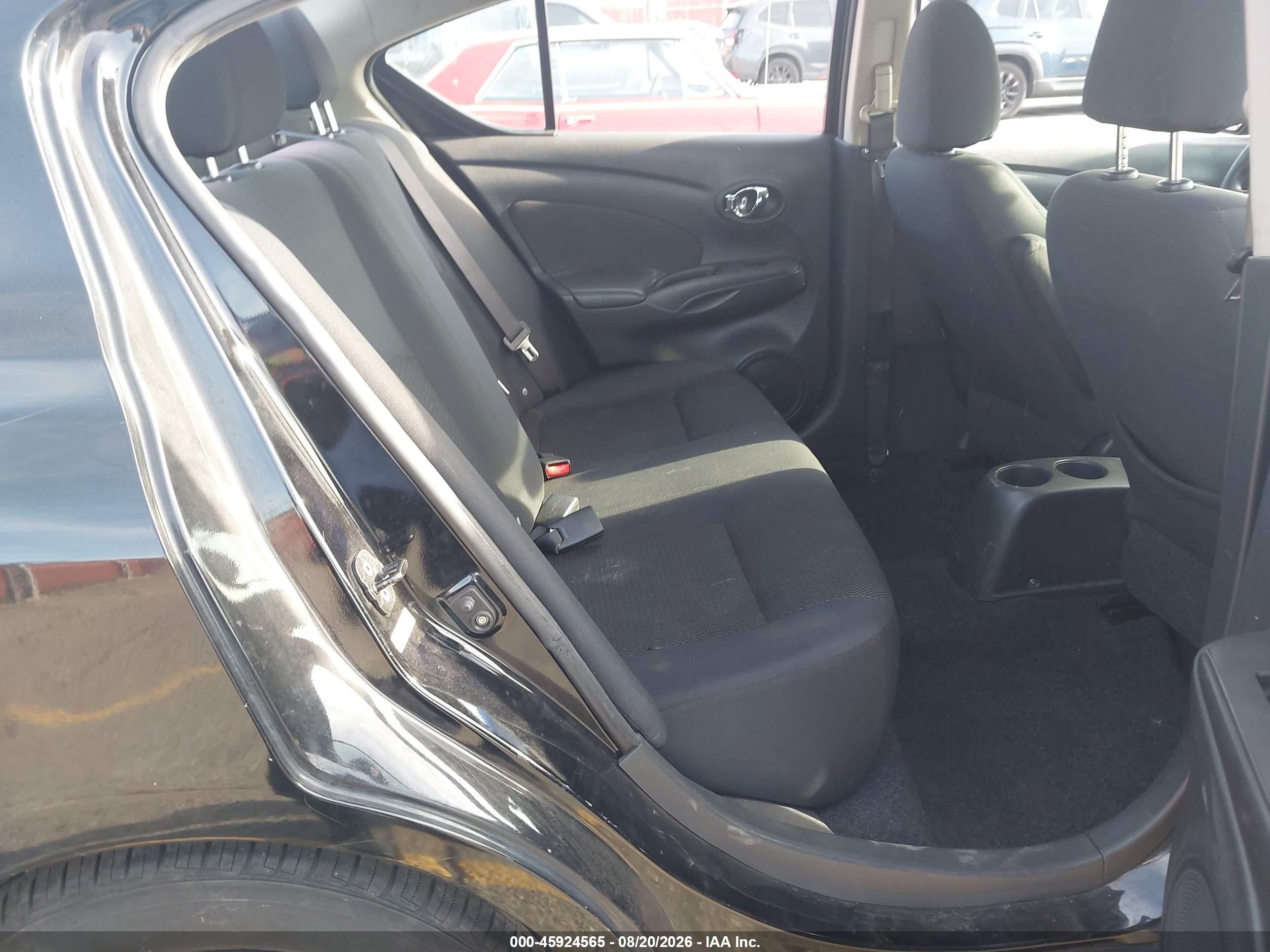 2013 Nissan Versa 1.6 Sv Black vin: 3N1CN7AP2DL861288