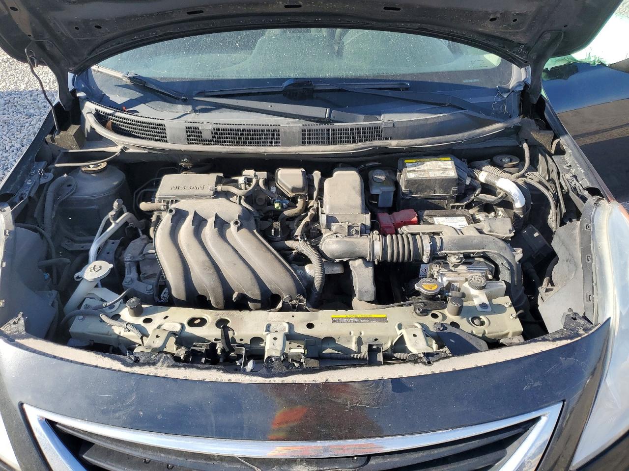 2013 Nissan Versa 1.6 S Черный vin: 3N1CN7AP2DL865714