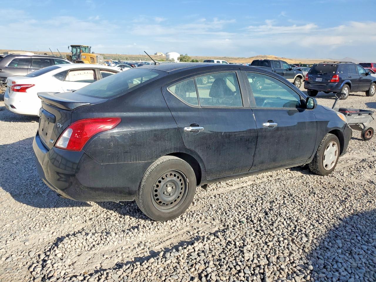 2013 Nissan Versa 1.6 S Черный vin: 3N1CN7AP2DL865714